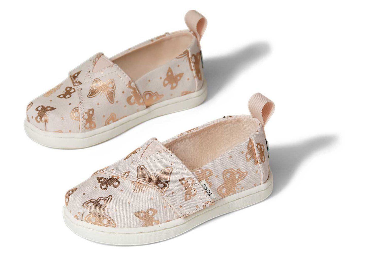 Toms Alpargata Tiny Butterflies Espadrille White - Kids - 18357-ZHIK